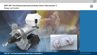 VW - SSP 597_The Electromechanical Brake Servo Generation 2 - Self Study Programme 